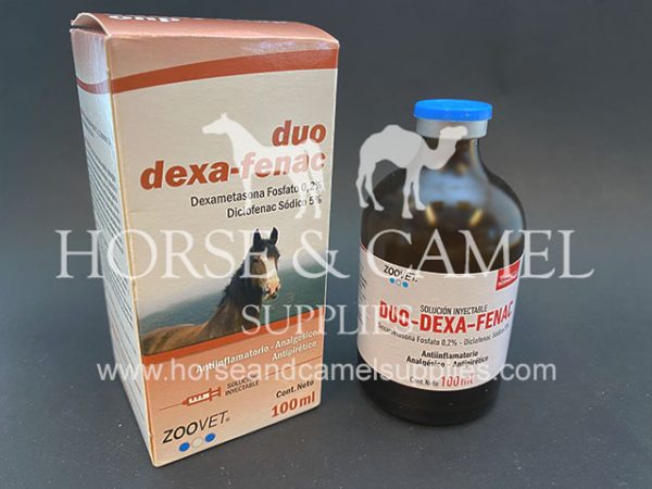 Duo dexa fenac dexamethasone phosphate diclofenac analgesic Pain reliever anti inflammatory race horse camel analgesic 600x450 2